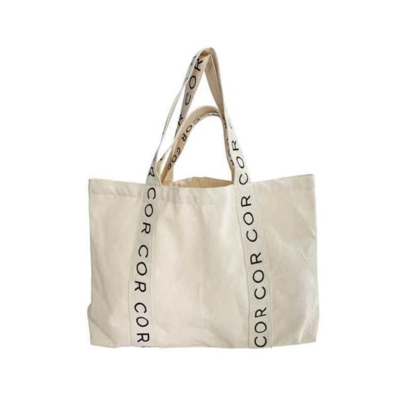 Tote Bag - Cream/Black