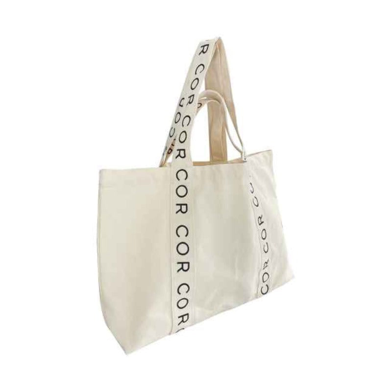 Tote Bag - Cream/Black