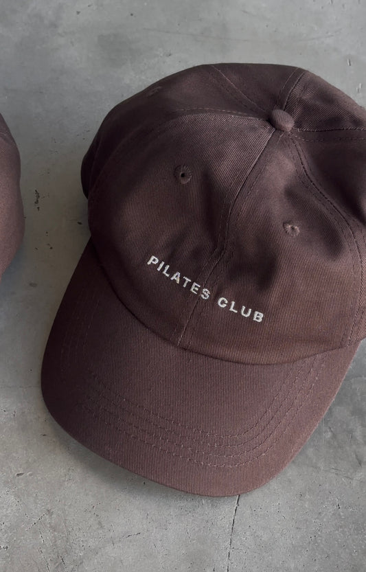 Pilates Club Cap - Chocolate